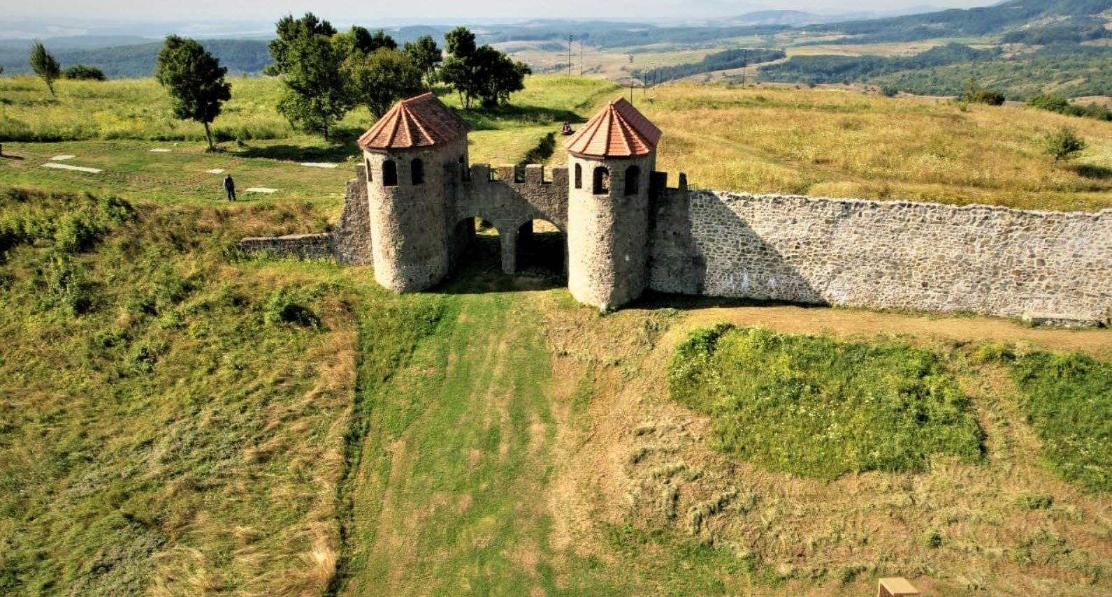 Ruins of Unguraș Fortress, Romania, Romania